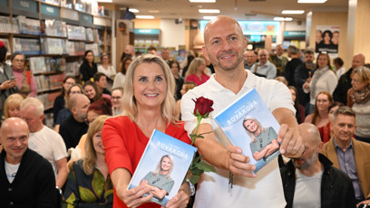 FOTO: Helena Sováková a Martin Moravec.