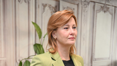 FOTO: Jitka Schneiderová sáhla po zeleném kostýmku.