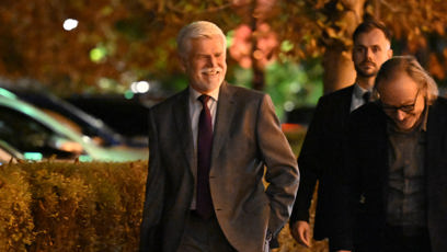 FOTO: Petr Pavel se usmíval.