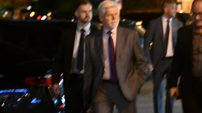 FOTO: Petr Pavel na procházce.