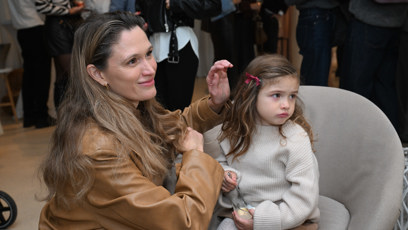 FOTO: Michaela Štoudková dorazila se svou malou princeznou.