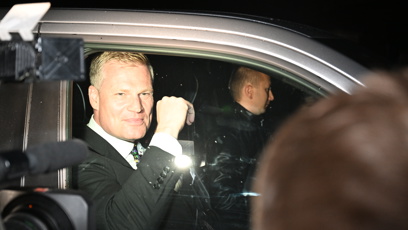 FOTO: Filip Turek přijel na jednání s Andrejem Babišem.