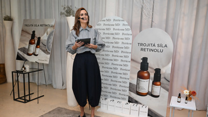 FOTO: Daniela Brzobohatá na akci.