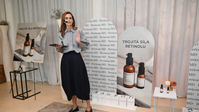 FOTO: Daniela Brzobohatá akci moderovala.