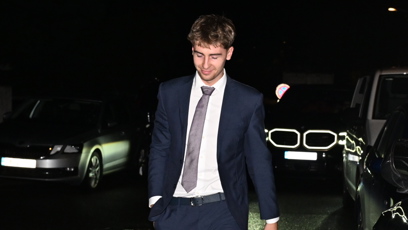 FOTO: Frederik Babiš podpořil otce ve štábu ANO. Byl i přítomen na jednání Andreje Babiše s Motoristy a SPD.