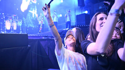 FOTO: Bára Mlejnková si večer zaznamenávala.