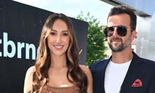 Taťána Makarenko s manželem na akci.