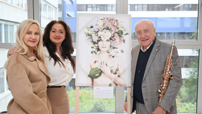 FOTO: Šárka Grossová s Felixem Slováčkem.