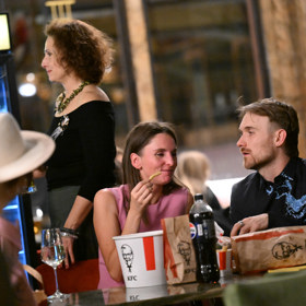 Gregor Valentovič a jeho honosná večeře.