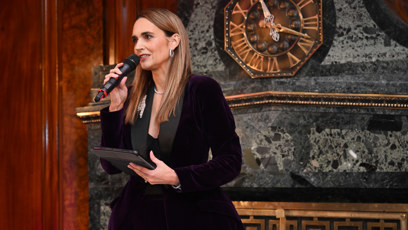 FOTO: Daniela Brzobohatá akci moderovala.