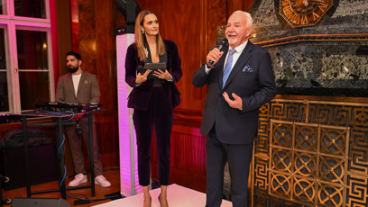 FOTO: Daniela Brzobohatá s majitelem Klenotů Aurum.