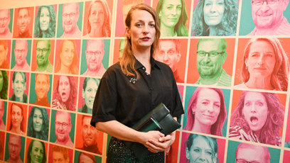 FOTO: Anna Polívková na premiéře filmu Něco za něco.