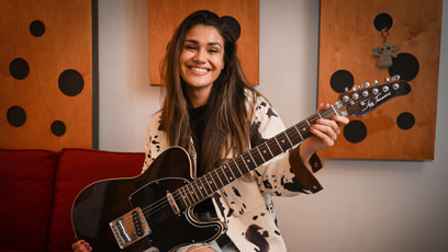 FOTO: Andrea Kalousová si píše vlastní texty i skládá hudbu.