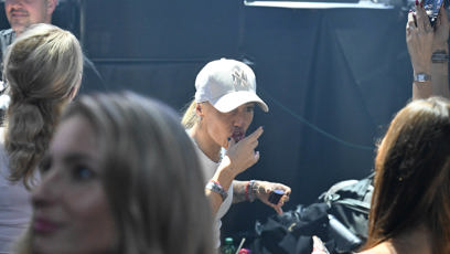 FOTO: Bára Mlejnková si dávala jednoho panáka za druhým.