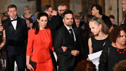 FOTO: Předsedkyně sněmovny s manželem Tomášem Pekarou.