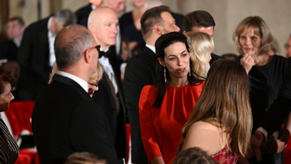 FOTO: Elegantní styl Markéty Pekarové Adamové na Hradě.