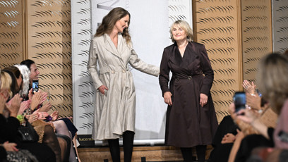 FOTO: Eliška Balzerová se prošla po mole jako modelka.