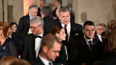 FOTO: Filip Turek na předávání státních vyznamenání.