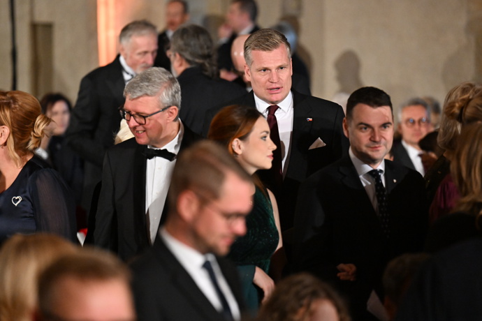 FOTO: Filip Turek na předávání státních vyznamenání. – stránka 22