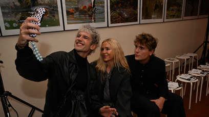 FOTO: Mariana Prachařová a František Prachař si přehlídku Anamé užívali.