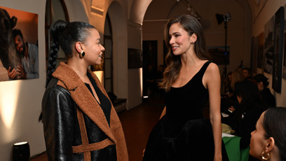 FOTO: Andrea Bezděková se skvěle bavila.