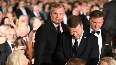 FOTO: Filip Turek na předávání státních vyznamenání.