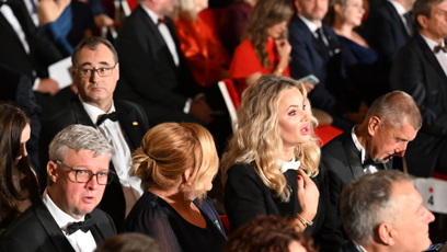 FOTO: Monika Babišová na akci k státnímu svátku.