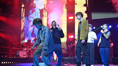 FOTO: Lunetic během koncertu.