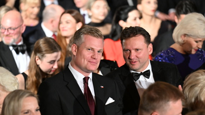 FOTO: Filip Turek na předávání státních vyznamenání.