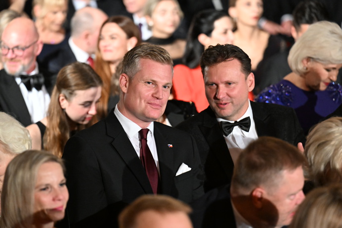 FOTO: Filip Turek na předávání státních vyznamenání. – stránka 19