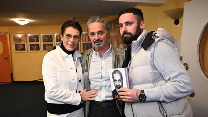 FOTO: Martin Dejdar křtil knihu v divadle Ypsilon.