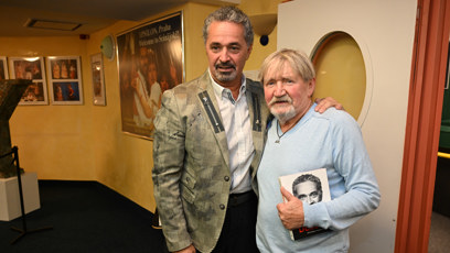 FOTO: Martin Dejdar křtil knihu v divadle Ypsilon.