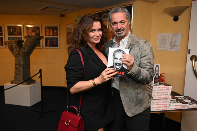 FOTO: Petra Řehořková a Martin Dejdar.