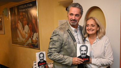 FOTO: Křest knihy si nenechal ujít ani Martinova sestra.