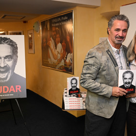 Martin Dejdar se svou sestrou.