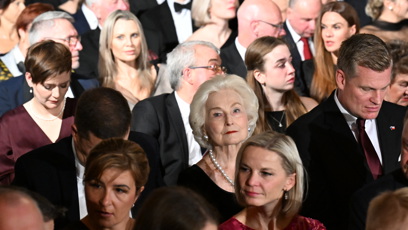 FOTO: Čestný prezident Motoristů Filip Turek a Eliška Hašková Coolidge.