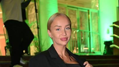 FOTO: Dominika Horáková na premiéře seriálu Štěstíčku naproti.