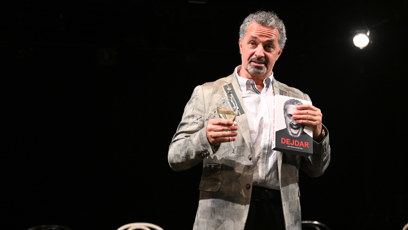 FOTO: Martin Dejdar křtil knihu v divadle Ypsilon.