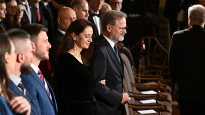 FOTO: Jana Fialová po boku svého muže.