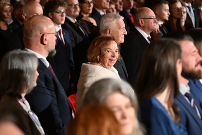 FOTO: Livia Klausová s manželem.