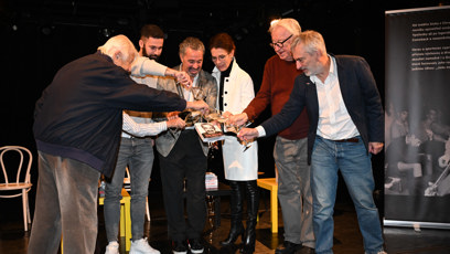 FOTO: Martin Dejdar křtil knihu v divadle Ypsilon.