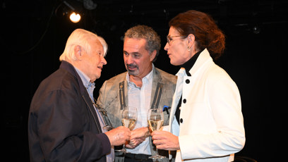 FOTO: Kniha Dejdar se křtila v pražském divadle Studio Ypsilon.