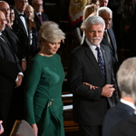 Prezident Petr Pavel byl na svoji drahou polovičku právem hrdý.