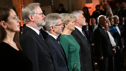 FOTO: Eva Pavlová s Petrem Pavlem během státního svátku.
