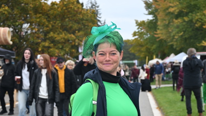 FOTO: Dámy zvolily i sportovní oblečení.