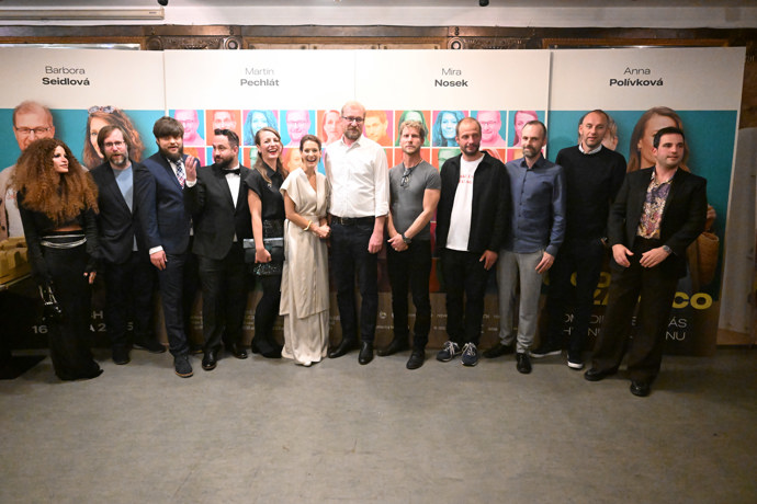 FOTO: Jaromír Nosek si zahrál ve filmu Něco na něco.