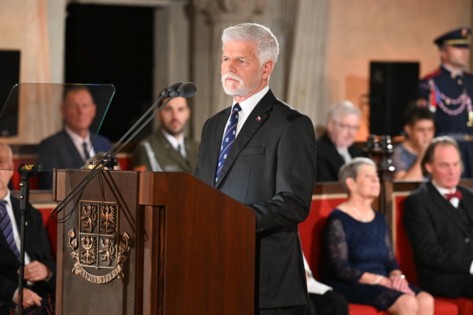 FOTO: Petr Pavel měl proslov, který sklidil dlouhý potlesk. – stránka 29