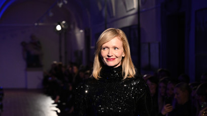 FOTO: Aňa v roli modelky.