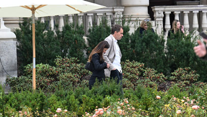 FOTO: Manželé v Karlových Varech.