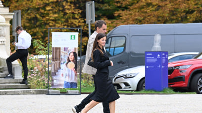 FOTO: Pár vypadal spokojeně.